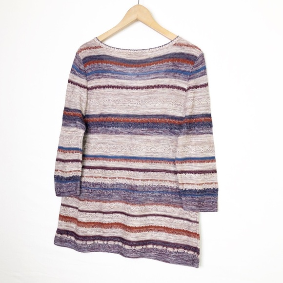 Peruvian connection, V-neck, cotton pullover sweater - Picture 4 of 9